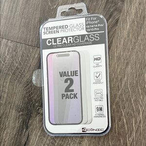 Tempered Glass Screen Protector for iPhone